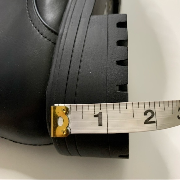 RAID ASOS New In Box Wide Fit Micah lace up flat ankle boots in black Size 5 - Picture 10 of 16